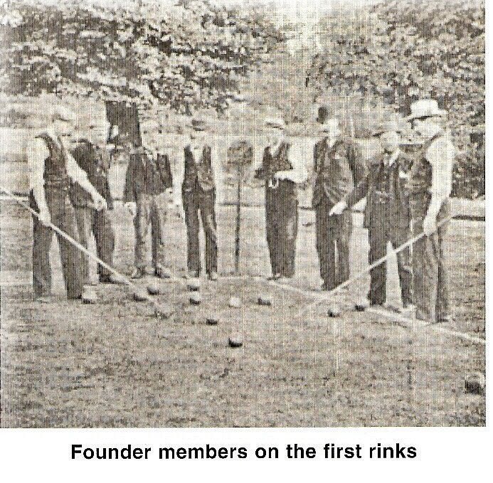 Founder Members of the First Rinks